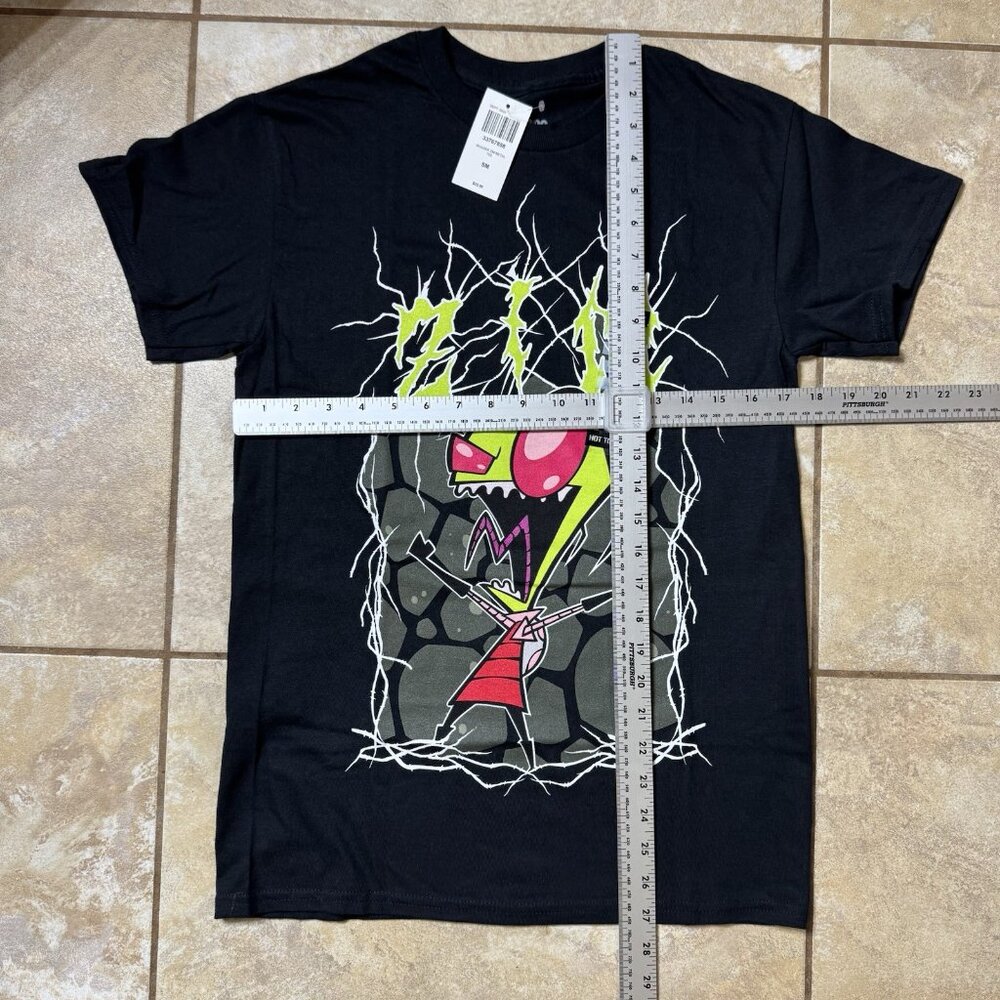 Invader Zim Rock Metal T-Shirt SMALL New - Picture 3 of 6